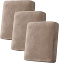 H.VERSAILTEX Velvet Stretch Couch Cushion Cover Plush Cushion Slipcover by HVERSAILTEX