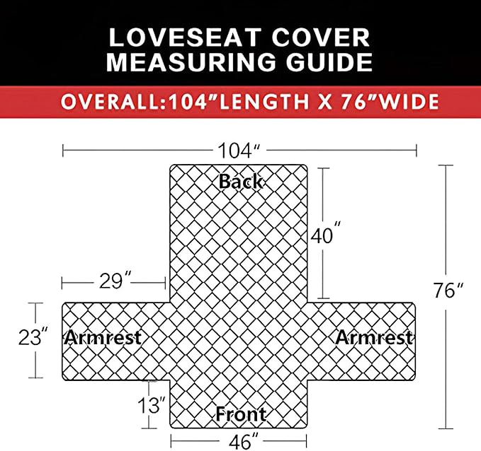 Easy-Going Reversible Loveseat Couch Cover - Image 6