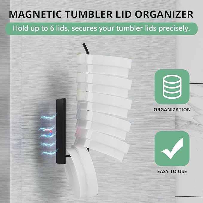 Magnetic Stanley Cup Holder for Refrigerator, Water Bottle Organizer for - Image 5