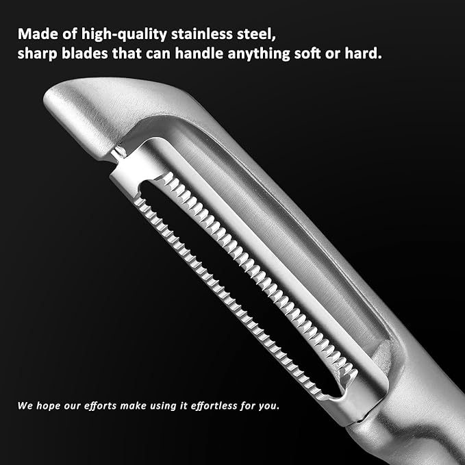 Serrated Blade Premium I Type 304 Stainless Steel Multifunctional Kitchen - Image 2
