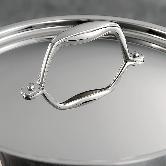 Tramontina Signature Tri-Ply Clad Stainless Steel 10-Piece Cookware Set - Image 6