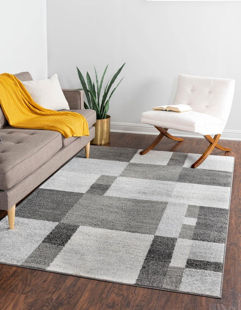 Unique Loom Autumn Collection Area Rug - Providence (5' 3" x 8' ...