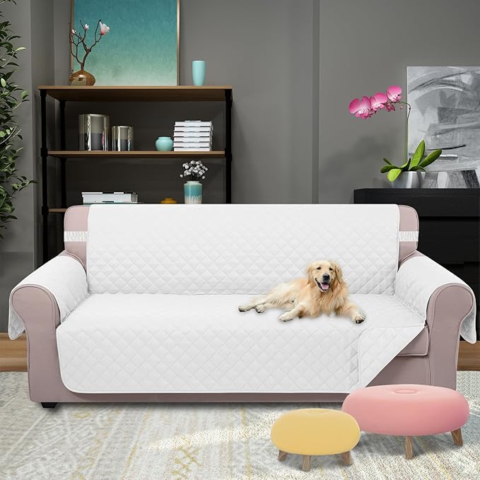 U-NICE HOME 4 Seater Sofa Cover 91 Inch Large Couch Covers - Image 2