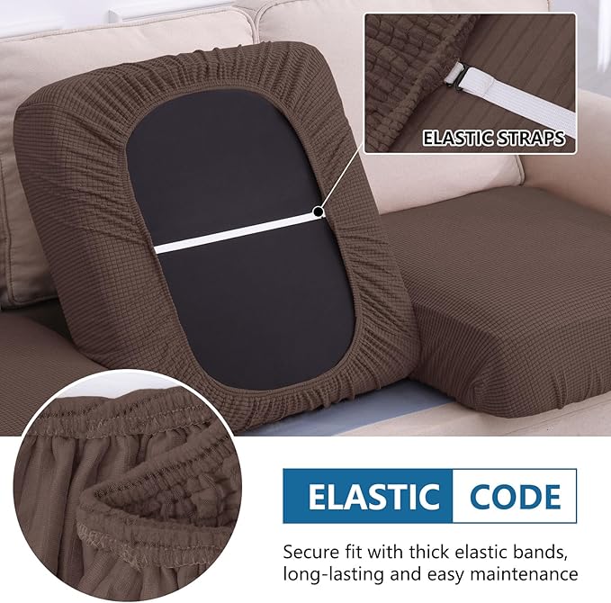 hyha Waterproof Couch Cushion Covers - Image 4