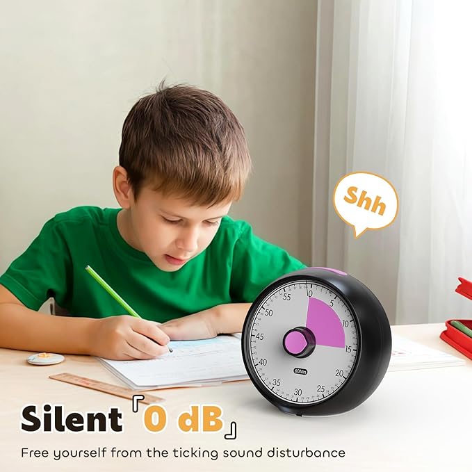 Visual Timer for Kids 60-Minute Countdown Timer - Image 3