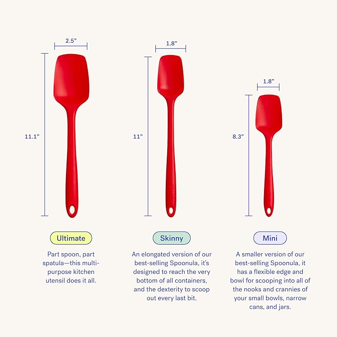 GIR: Get It Right Mini Spoonula Silicone Spatula - Image 2