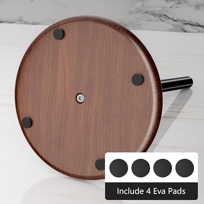 Paper Towel Holder with Wooden Base, Kitchen Countertop Paper Towel Stand - Image 3