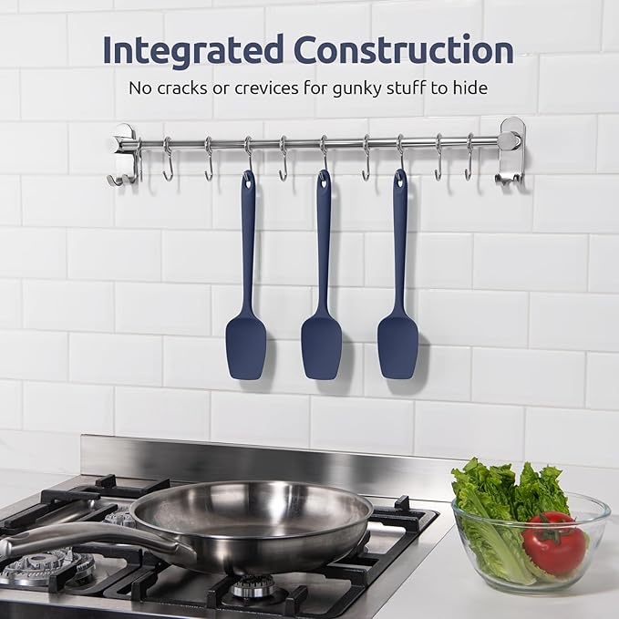 U-Taste Silicone Spoon Spatula Set, 600ºF High Heat Resistant Food Grade - Image 9