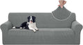 U-NICE HOME 4 Seater Stretch Couch Cover Sofa Cover Washable Sofa Slipcover by U-NICEHOME