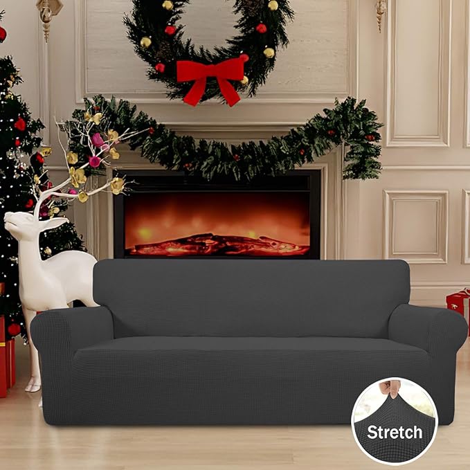 Easy-Going Stretch Oversized Sofa Slipcover 1-Piece Sofa Cover Furniture - Image 2