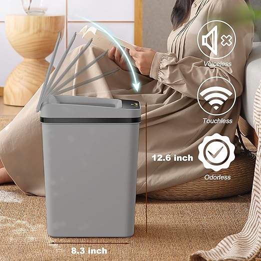 Yatmung 2.5 Gallon Motion Sensor Trash Can - Image 5