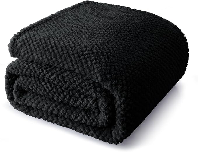 Whale Flotilla Queen Size Fuzzy Fleece Blanket by WHALEFLOTILLA