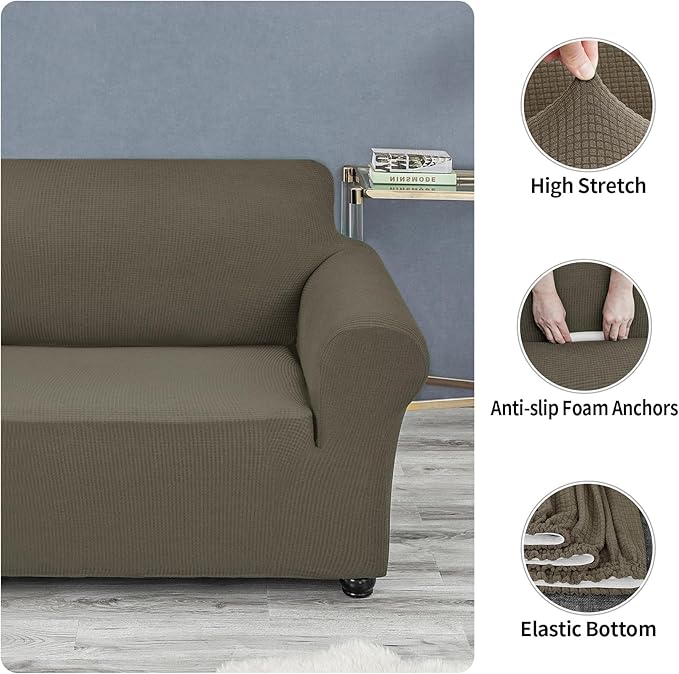 Joccun Stretch Couch Cover Slipcovers, 1-Piece Sofa Covers - Image 5