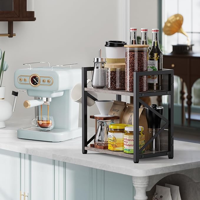 Kitchen Countertop Organizer, Coffee Bar Station Organizer - Image 2