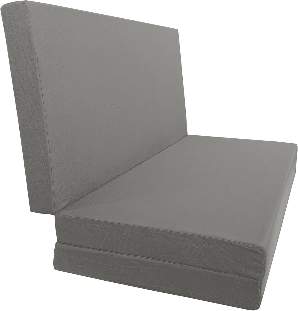 D&D Futon Furniture Portable Trifold Mattress, Foldable Foam Mattresses S...