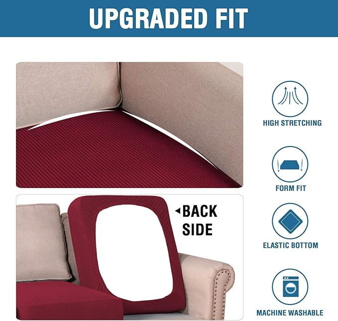 H.VERSAILTEX Super Stretch Stylish Cushions Covers/Furniture Cover Spandex - Image 6