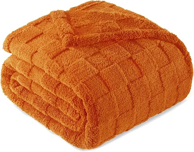 Exclusivo Mezcla Queen Size Flannel Fleece Blanket, Super Soft and Warm by ExclusivoMezcla