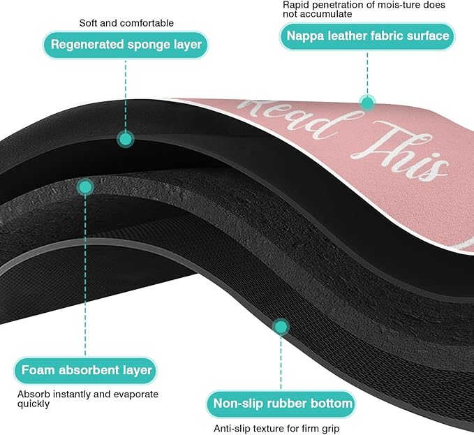Coffee Bar Mat for Countertops 18inx24in, Absorbent Hide Stain Anti-Slip Cafe - Image 6