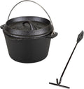 Stansport Pre-Seasoned Cast Iron Dutch Oven by Stansport