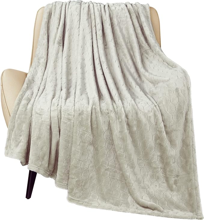 TOONOW Fleece Blanket Super Soft Cozy Throw Blanket 50" x 60", Lightweight by TOONOW