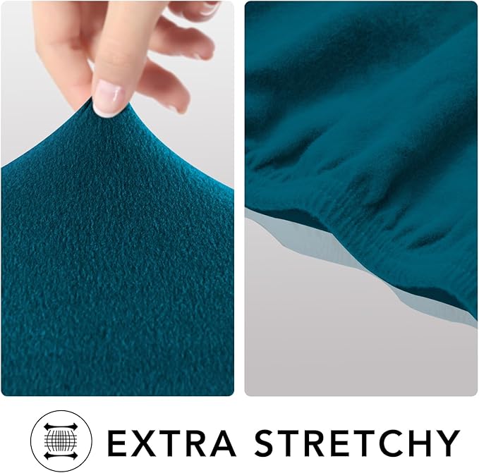 PureFit Super Stretch Sofa Slipcover – Spandex Non Slip Soft Couch Sofa Cover - Image 3
