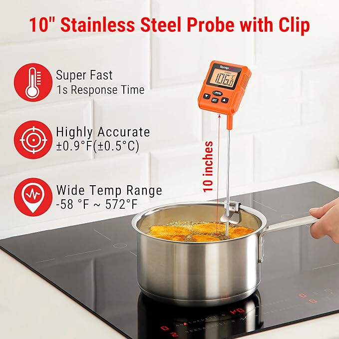 TempPro TP511 Digital Candy Thermometer - Image 3
