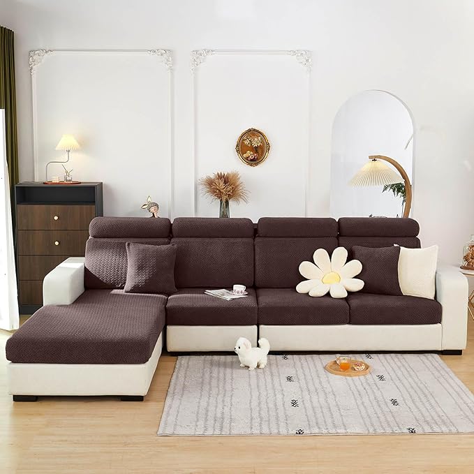 Sofa Covers Couch Covers for Sofa Pet Friendly Couch Cushion Covers Universal - Image 8