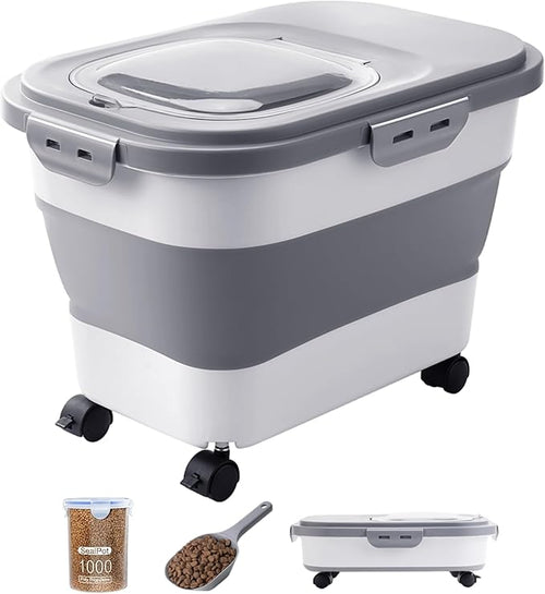 20-23 Lbs Dog Food Storage Container by DDMOMMYCOLLAPSIBLEFOODSTORAGECONTAINERFAMILY