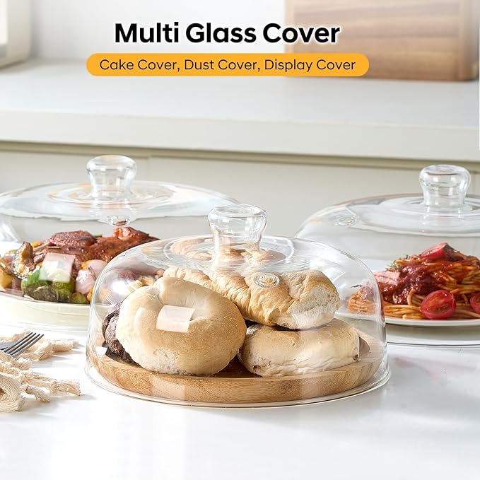 10 inch Glass Microwave Splatter Cover, All Glass, BPA-Free & Non-Plastic - Image 6