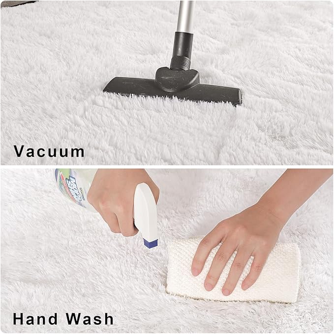 Chicrug Soft Area Rugs for Bedroom Living Room Plush Fluffy Rug 9x12 Feet - Image 9