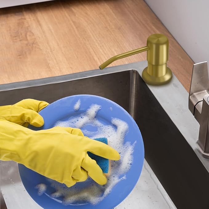 Soap Dispenser for Kitchen Sink, Built in Sink Soap Dispenser Lotion Dispenser - Image 7