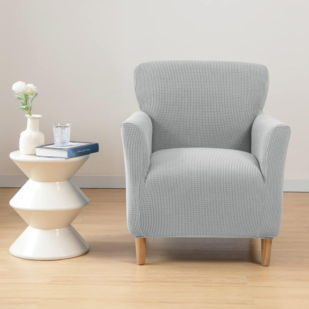 ele ELEOPTION Armchair Slipcovers Chair Covers with Arms Stretch for Living R...