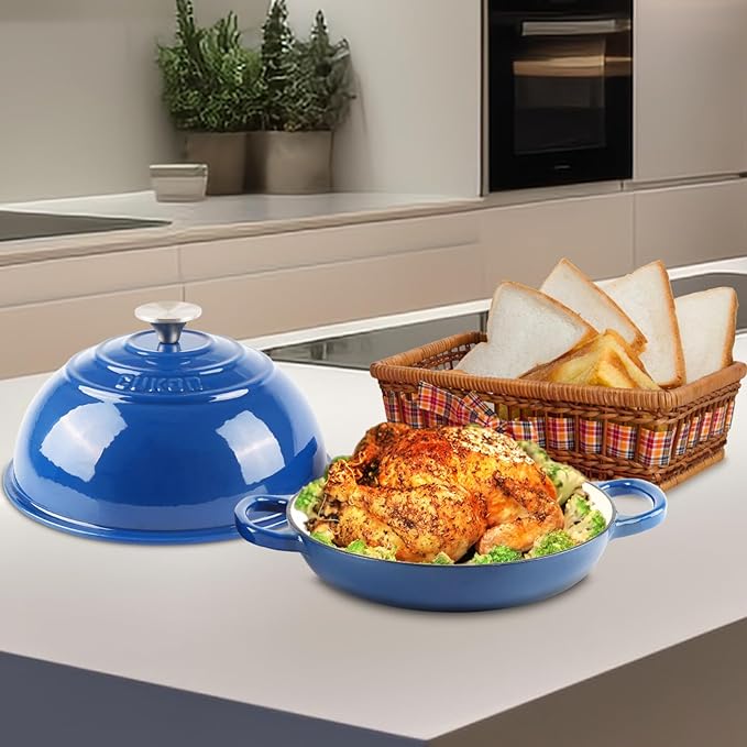 CUKOR 7QT Dutch Oven Pot With Lid, Enameled Cast Iron Dutch Oven - Image 5