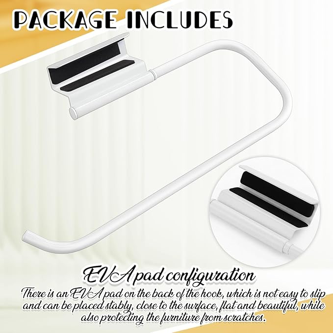 Yaocom 12.4 Inches Cabinet Door Paper Towel Holder Camper Under Sink No - Image 4