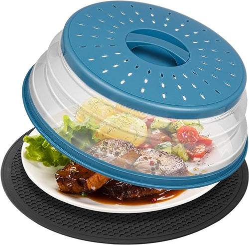 2 in 1, WENWELL Microwave Splatter Cover by WENWELLHOME