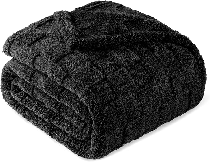 Exclusivo Mezcla Queen Size Flannel Fleece Blanket, Super Soft and Warm by ExclusivoMezcla