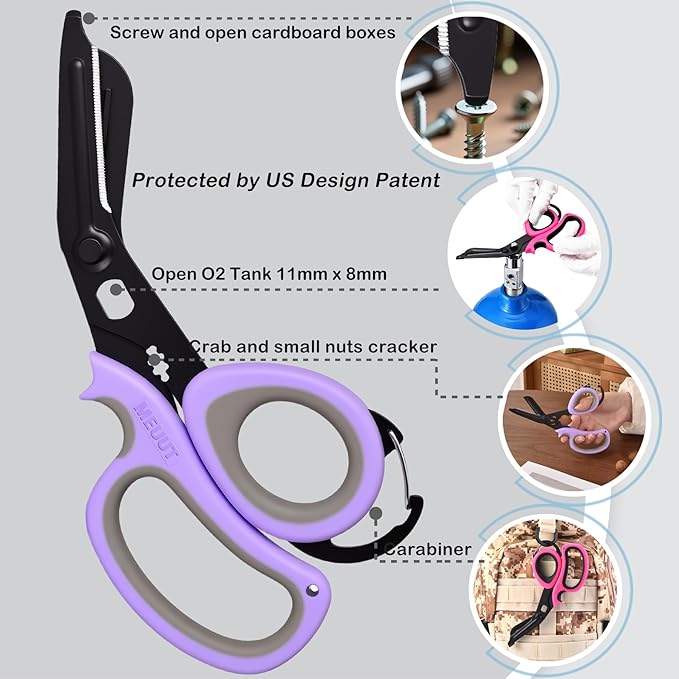 MEUUT All Purpose Scissor –Multi-Purpose Utility Scissors - Image 7
