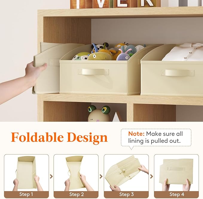 Lifewit Trapezoid Closet Storage Bins