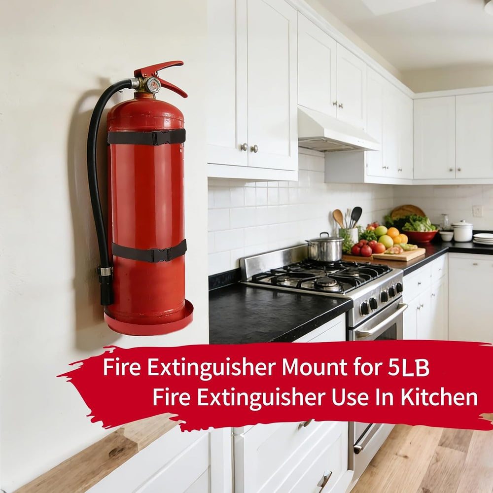 5LB Fire Extinguisher Mount with Quick Release Strap