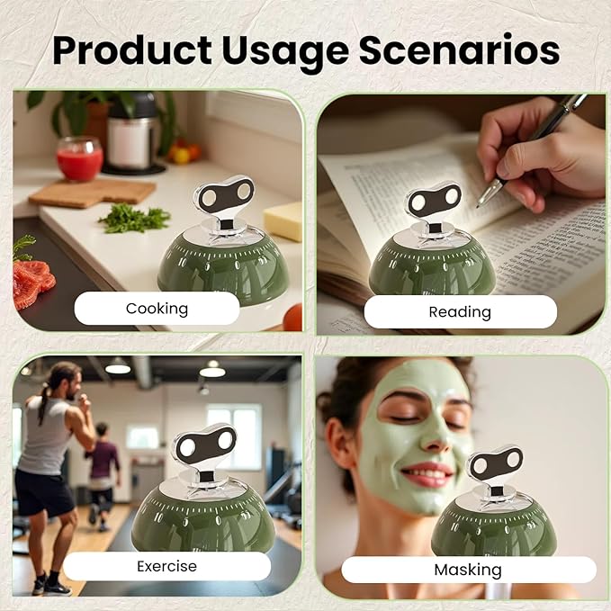 Magnetic Mechanical Kitchen Timer - Image 4