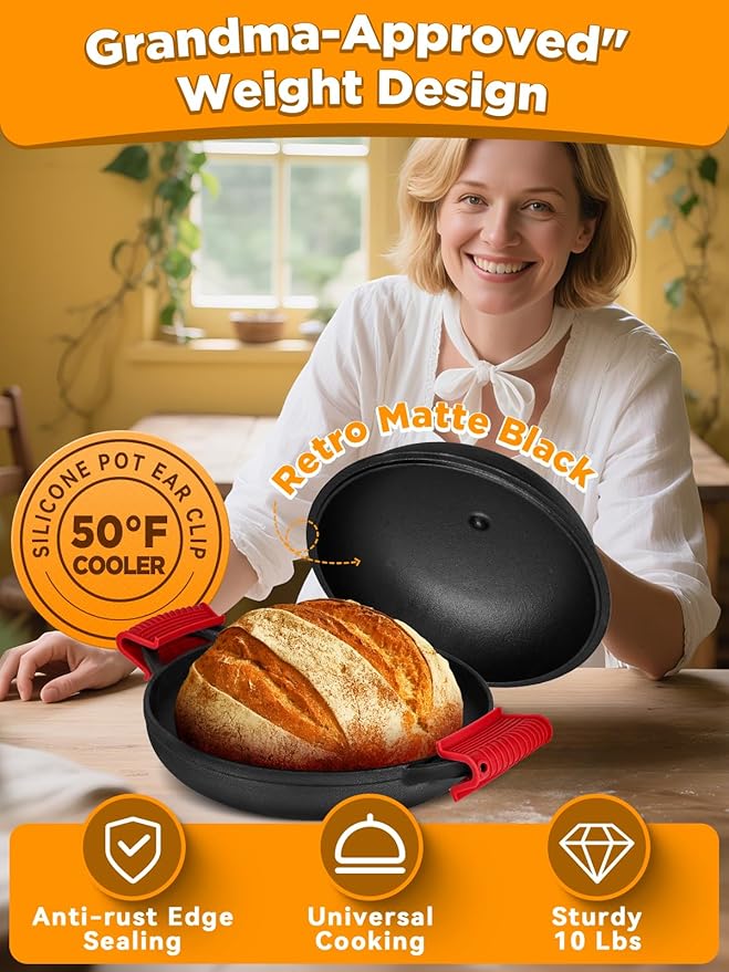 Dutch Oven Bread Baking Pot