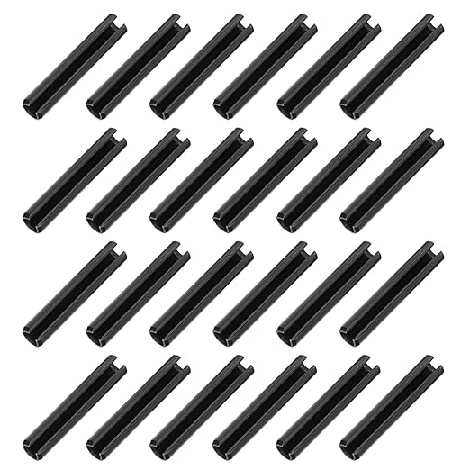 MECCANIXITY 25Pcs Slotted Split Roll Pins 3/10 Inch Dia. 1-4/5 Inch Length 65Mn by MECCANIXITY