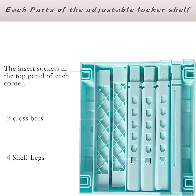 Svartur Adjustable Locker Shelf - Image 8