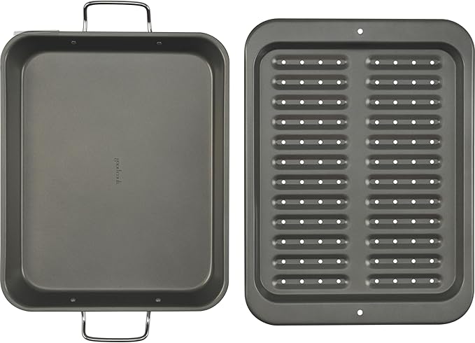 GoodCook Everyday Nonstick Steel Broiler Pan, 11.5" x 14.25" - Image 4