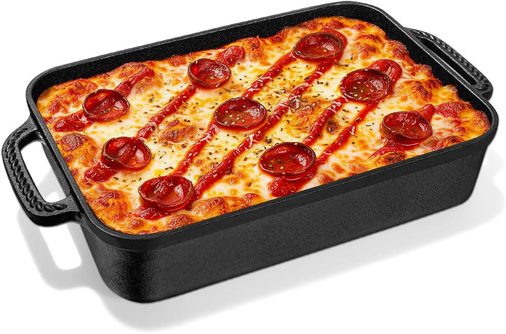 Cast Iron Detroit Pizza Pan
