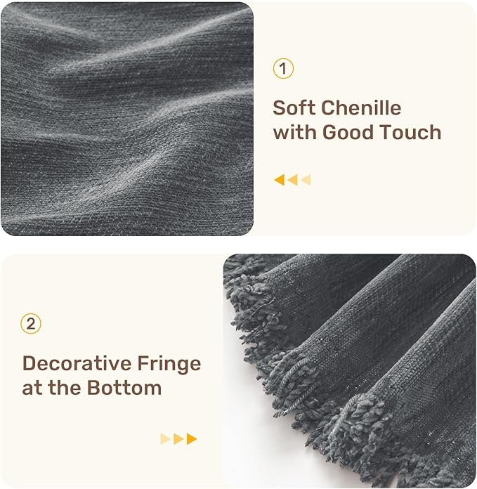 Sectional Couch Covers, 2 Pieces Washable L Shaped Couch Covers Sofa Blanket - Image 6