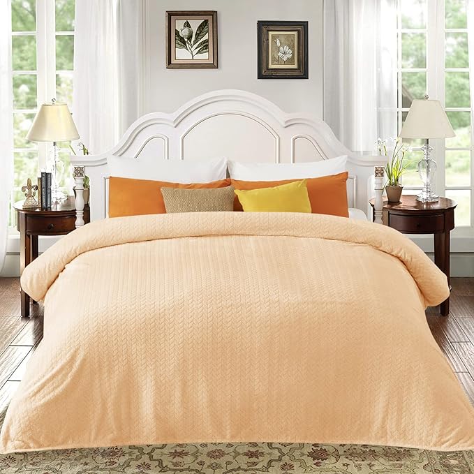 inhand Fleece Blanket for Bed, Super Soft Flannel Cozy King Bed Blanket for - Image 4