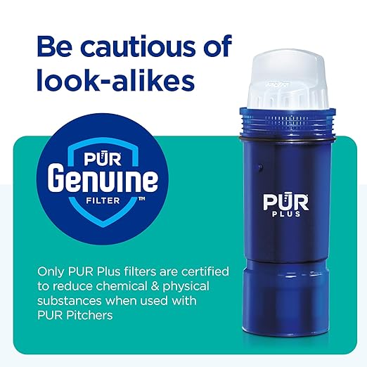 PUR Plus 11-Cup Water Pitcher, 1 Lead-Reducing Filter, Great-Tasting Water - Image 5