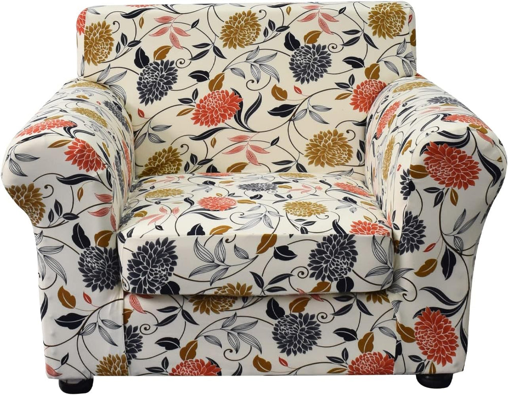 KRFOONN 2 Piece Chair Covers Printed Sofa Covers Couch Covers Washable Armcha...