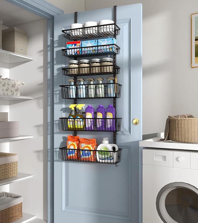 Mefirt Over The Door Pantry Organizer, Pantry Organization and Storage - Image 9